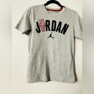 Jordan Bulls Logo Graphic T Shirt Child Size SP Side Pockets